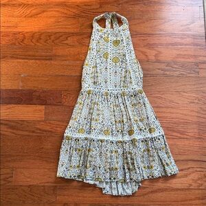 Floral Backless Dress